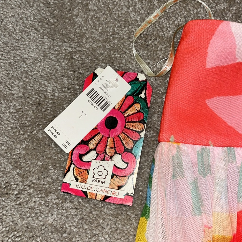 Farm Rio x Anthropologie Drop-Waist Printed Skirt - Picture 6 of 7